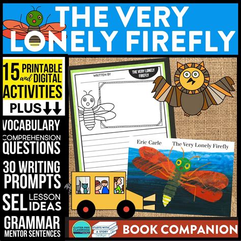 The Very Lonely Firefly Activities and Lesson Plans for 2024 - Teaching ...