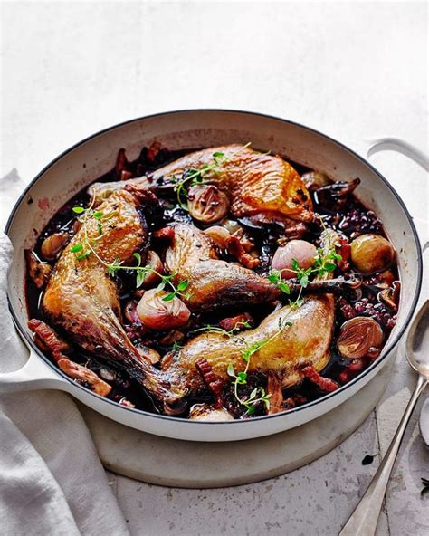 Easy coq au vin | Recipe | Braised chicken recipes, Coq au vin, Recipes