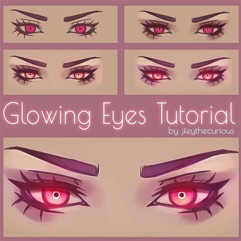 glowing eyes 🔥 • • • source/credi | Eye tutorial, Eye drawing, Tutorial