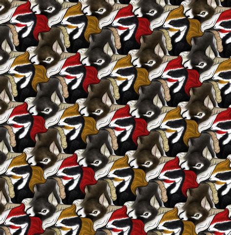 Animal Tessellation by NoelleMBrooks on DeviantArt