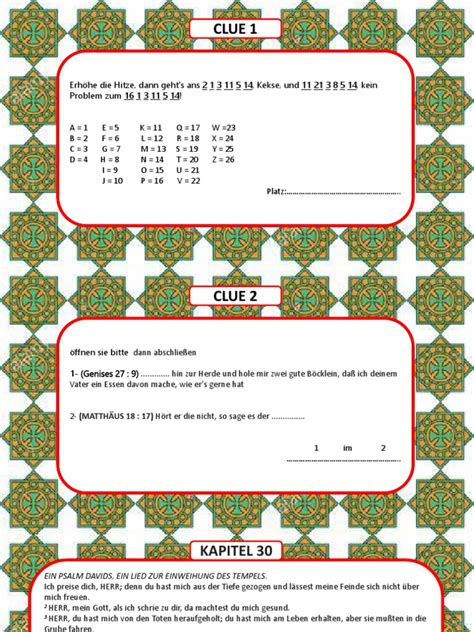 Clues | PDF