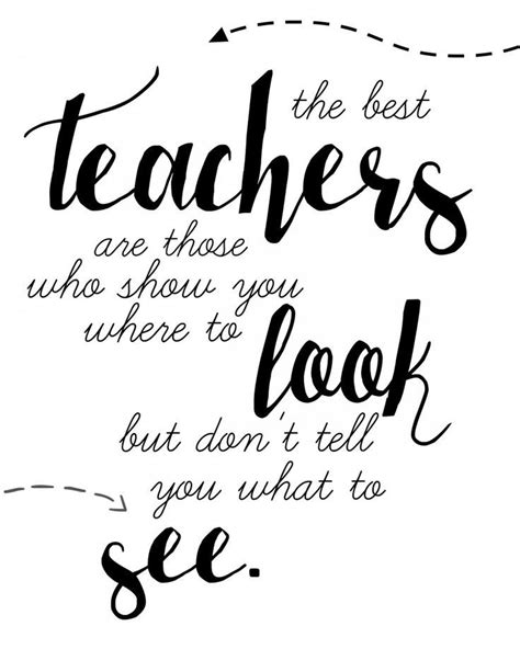 Teacher quote free printable! | Teacher appreciation quotes, Teacher ...