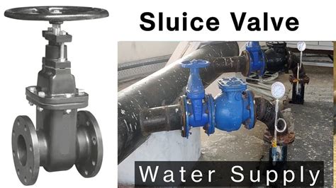 How Sluice Valve works - Water Supply - YouTube