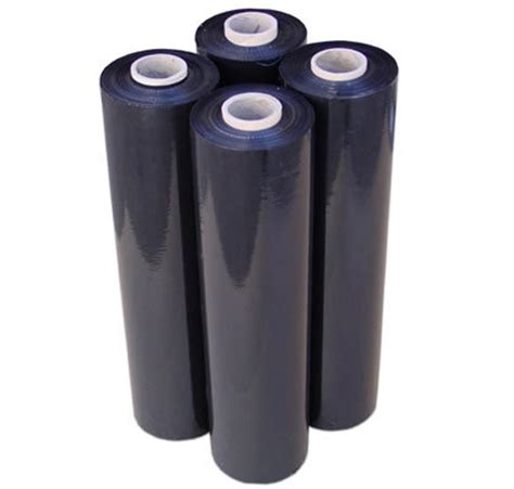 Black Hand Pallet Stretch Wrap - Black Stretch Film - Black Security ...