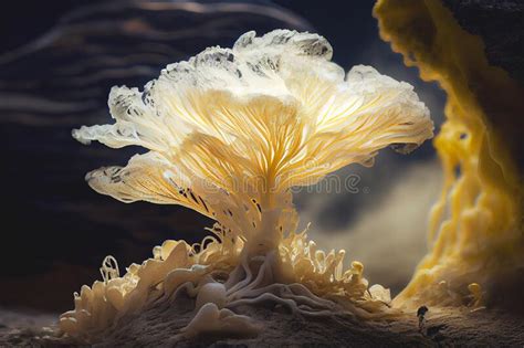 Mycelium network stock photo. Image of undergound, connected - 270297696