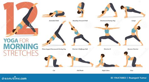 what are the 12 basic yoga postures