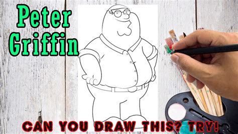 How To Draw Peter Griffin Site Youtube.com - Cousinyou14