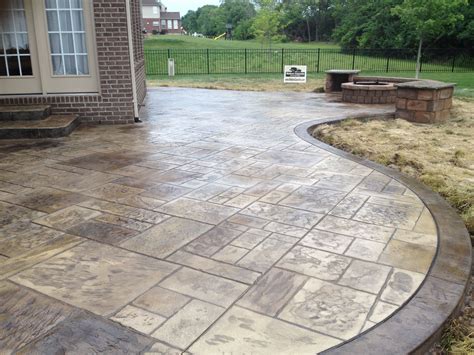 Stamped Concrete Patio Designs