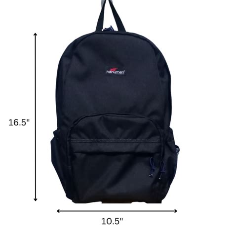 Hanuman Authentic Products Backpack Kuvera (Black) | Lazada PH