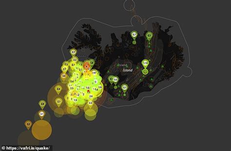 Map reveals Iceland earthquake locations as experts warn volcano could ...