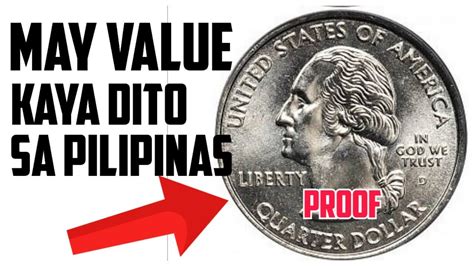 QUARTER DOLLAR PROOF COIN, MAGKANO ANG HALAGA? - YouTube