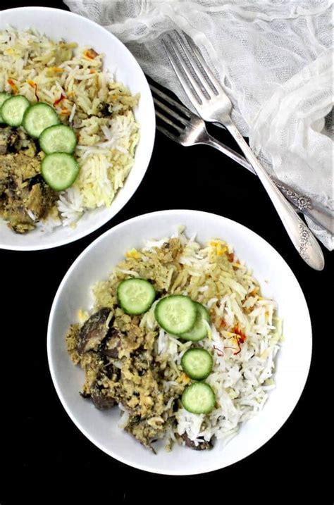 Mushroom Biryani Recipe - Holy Cow! Vegan Recipes