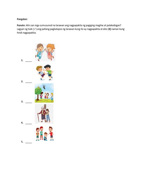 ESP Worksheet | PDF