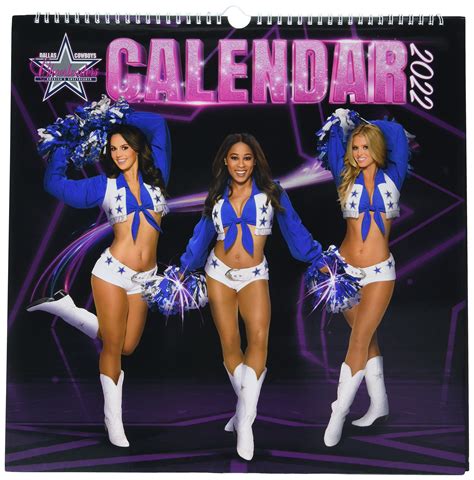 TURNER LICENSING DALLAS COWBOYS CHEERLEADERS 15X15 WALL CALENDAR ...