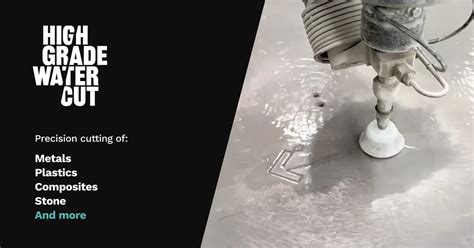 Precision waterjet cutting services for your cutting needs