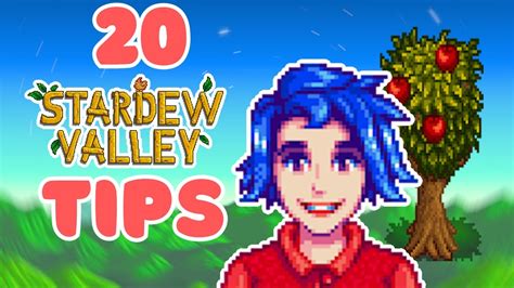 20 Beginner Tips for Stardew Valley - YouTube