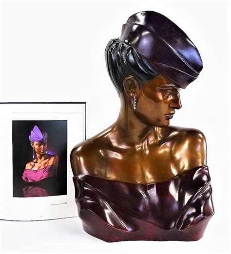 Sold Price: PATRICK NAGEL ART DECO BRONZE BUST SCULPTURE - January 1 ...