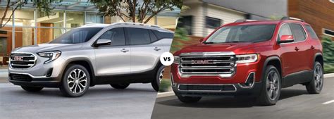 2021 GMC Terrain vs 2021 GMC Acadia | Capitol GMC