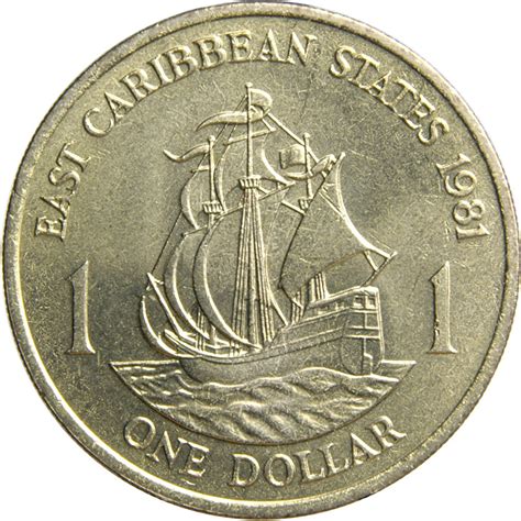 Eastern Caribbean States 1 Dollar - Foreign Currency