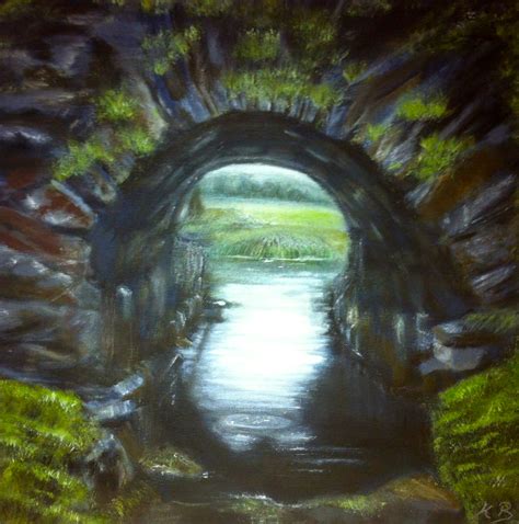 Light At The End Of The Tunnel Painting at PaintingValley.com | Explore ...