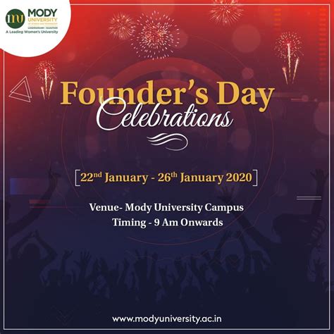 Are you ready to join the celebrations? #ModyUniversity feels pleasure ...