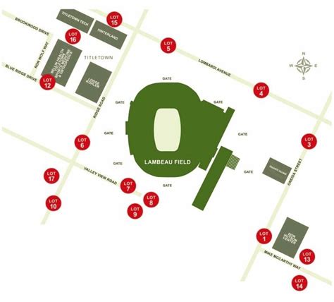 Lambeau Field Seating Plan, Ticket Price, Ticket Booking, Parking Map