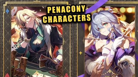 ALL NEW PENACONY CHARACTERS REVEALED | Honkai: Star Rail - YouTube