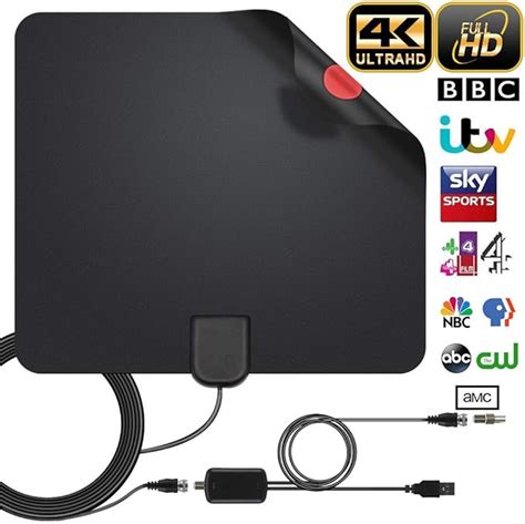 TV Aerial,Indoor TV Aerial for Digital Freeview HDTV: Amazon.co.uk ...