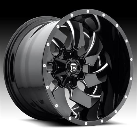 Fuel D239 Cleaver Gloss Black Milled 22x12 6x135 / 6x5.5 -44mm ...