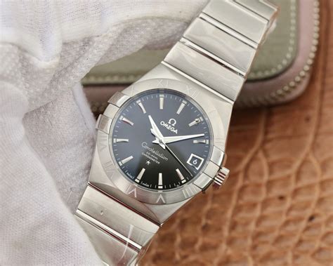 VS Factory Replica Omega Constellation Co-Axial 38mm Black Dial with ...