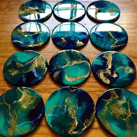 Tutorial on how i make handmade resin coasters – Artofit