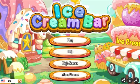 🕹️ Play Ice Cream Bar Game: Free Online Time Management Ice Cream Store ...