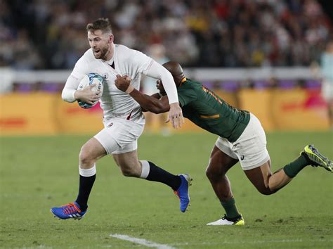 England v South Africa: Rugby World Cup 2019 final half-time player ...