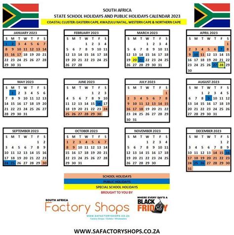 Schools Calendar 2024 South Africa - Rivy Vinita