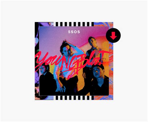 "youngblood - 5 Seconds Of Summer Youngblood Album Cover, HD Png ...