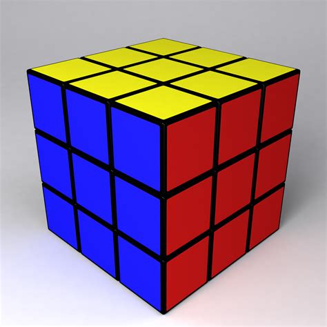 Rubik's Cube 3d Model