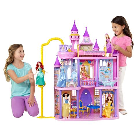 Disney Princess Ultimate Dream Castle Dollhouse Disney Princess Castle ...