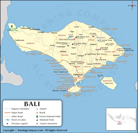 Bali Map HD