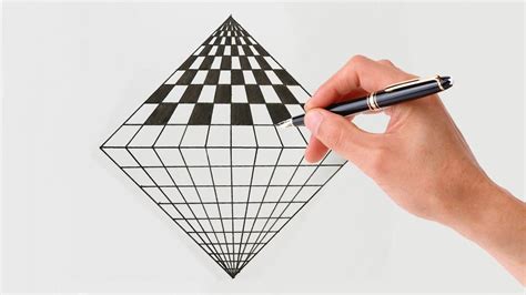 How to Draw a Easy Optical Illusion - Hunt Fratirld