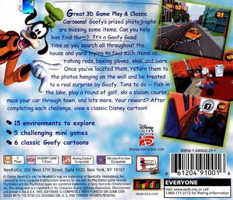 Disney's Goofy's Fun House Box Shot for PlayStation - GameFAQs