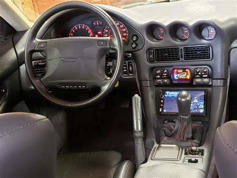 Dash shot of my '92 Stealth Twin Turbo. : r/3000gt