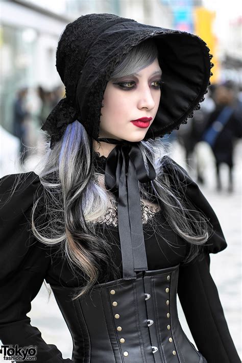 Harajuku Gothic Lace Street Style w/ Abilletage Corset & Vimoque