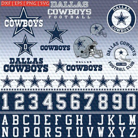 Font Lettering Dallas Cowboys Logo | Milanasdecolores