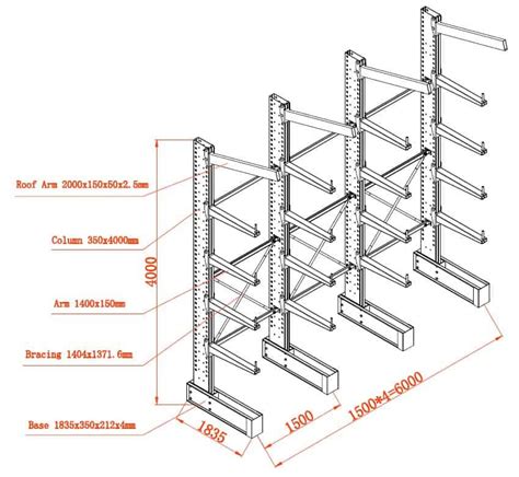 Custom Cantilever Racking Direct From China Factory - RedSheep