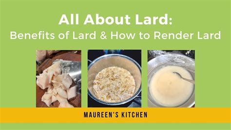 All About Lard: Benefits of Lard, Uses for Lard, and How to Render Lard