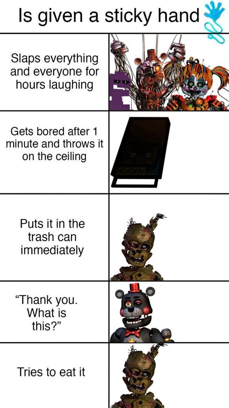 FNAF 6 alignment chart | Fnaf, Fnaf funny, Fnaf memes