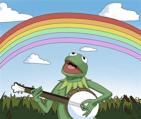 Wholesome Kermit The Frog Poster aesthetic Painting by Caitlin Walker ...