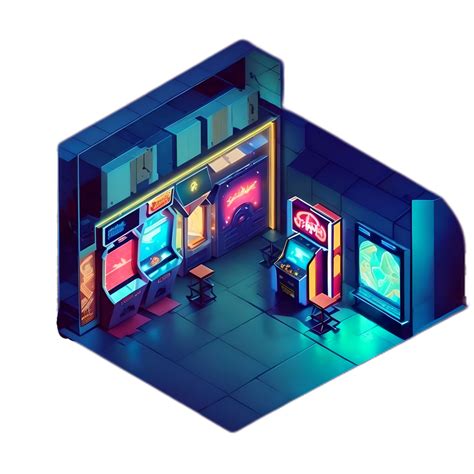 Arcade Room by FutureRender on DeviantArt