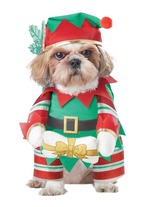 Elf Pup Dog Costume