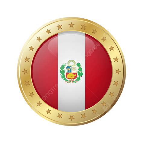 Peru Flag Icon, Peru, Flag, Peru Flag Shinning PNG and Vector with ...